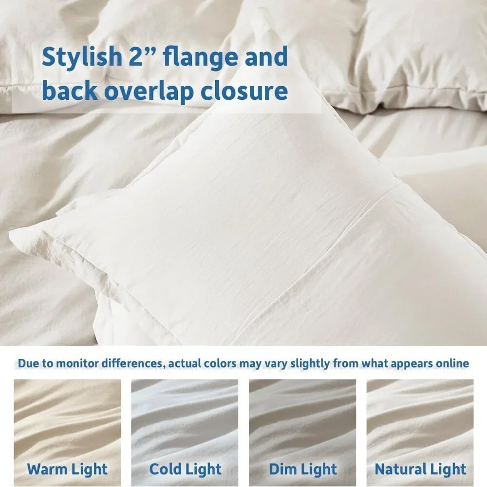 Hearth & Harbor Full Duvet Cover Set - Full Soft